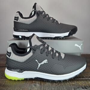 NEW Puma ProAdapt AlphaCat Mens Size 11 Black Waterproof Spikeless Golf Shoes